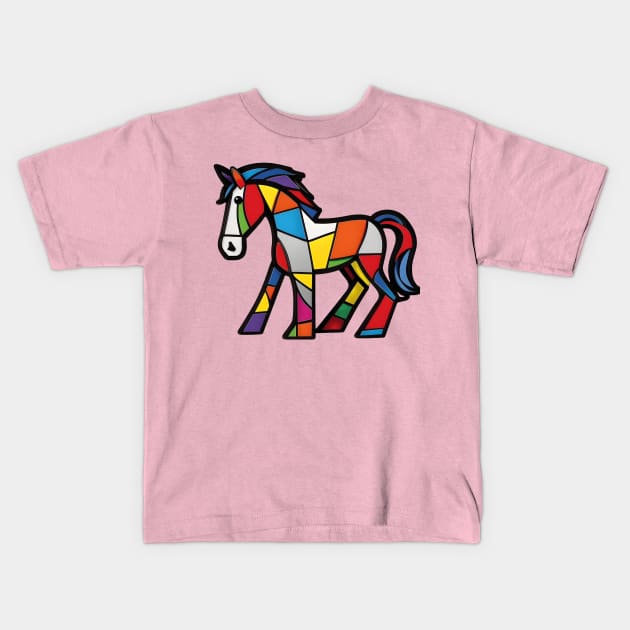 Horse Lover Kids T-Shirt by Xtian Dela ✅